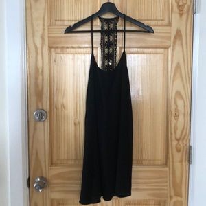 Black tank dress